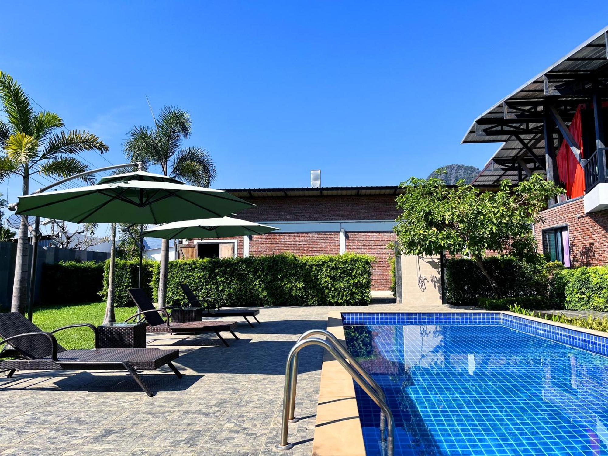 ואנג ויינג Kong Resort Vangvieng מראה חיצוני תמונה