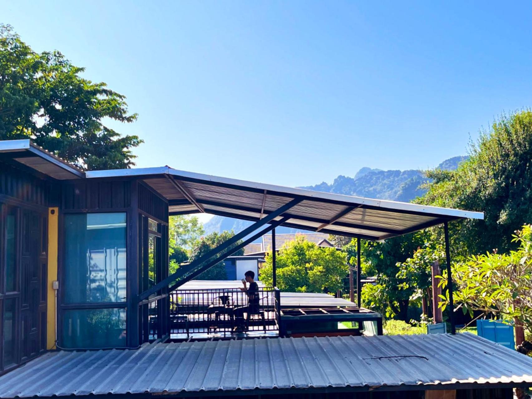 ואנג ויינג Kong Resort Vangvieng מראה חיצוני תמונה